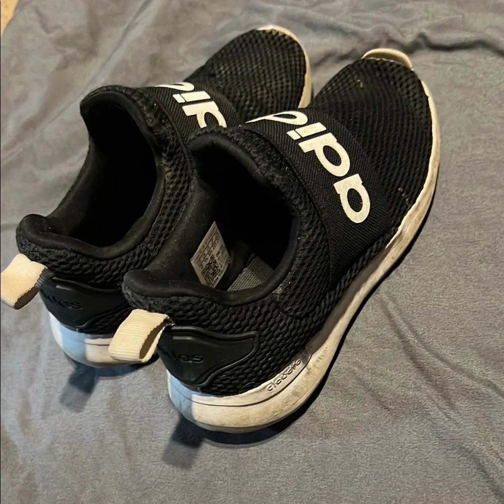 Adidas Kids Black Slip-On Shoes - Picture 4 of 6